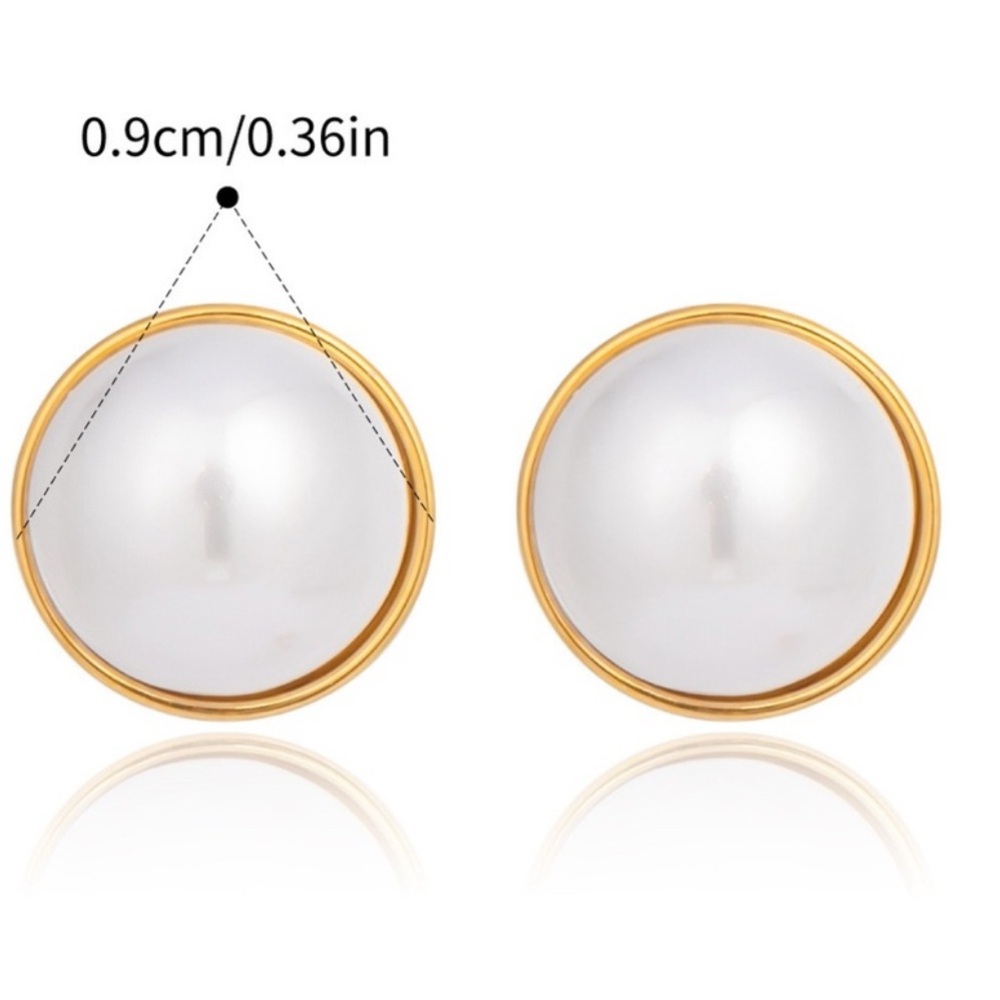 White Pearl Classic Jewelry Set - Picture 2 of 3